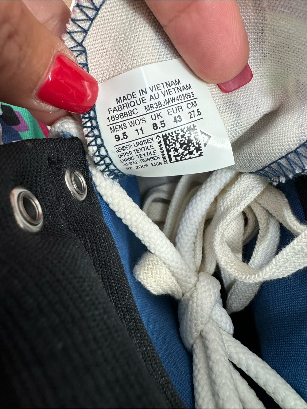 Converse x Fear of God Essentials Skid Grip Hi 169888C Multicolor Men’s 9.5 - Picture 9 of 12